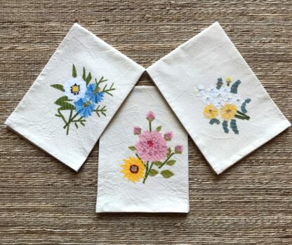 Calyz Bouquet Kitchen Towel Set of 3